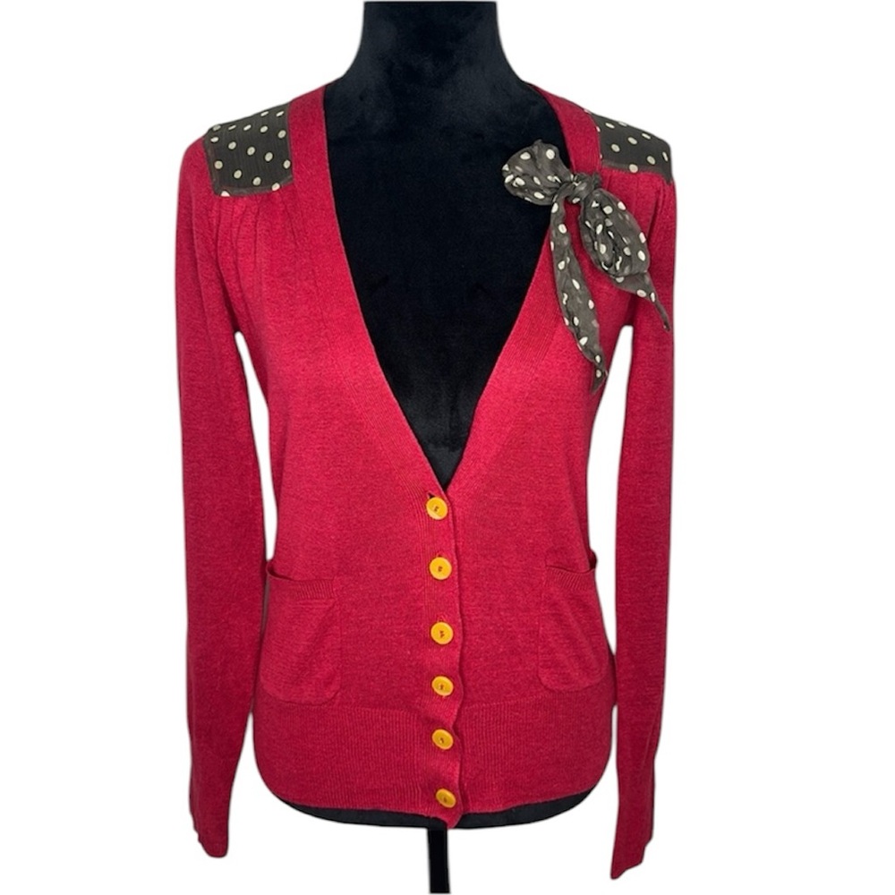 Anthropologie Sparrow Breezy Ride Cardigan Sweater Size Small